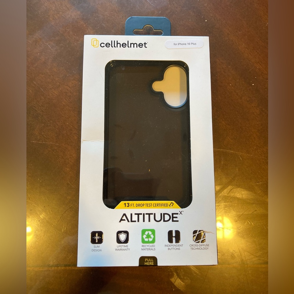 Cellhelmet Case for iPhone 16 Plus Altitude X Series